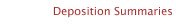 Deposition Summaries